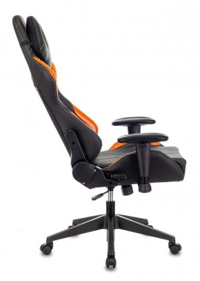 Кресло игровое Бюрократ VIKING 5 AERO ORANGE черный/оранжевый в Лабытнанги - labytnangi.ok-mebel.com | фото 2