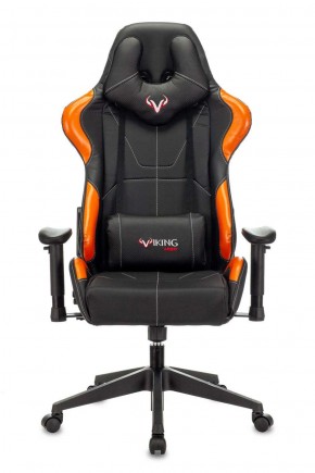 Кресло игровое Бюрократ VIKING 5 AERO ORANGE черный/оранжевый в Лабытнанги - labytnangi.ok-mebel.com | фото 3