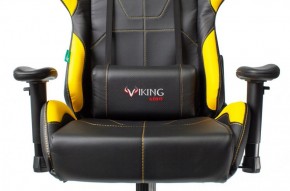 Кресло игровое Бюрократ VIKING 5 AERO YELLOW черный/желтый в Лабытнанги - labytnangi.ok-mebel.com | фото 7