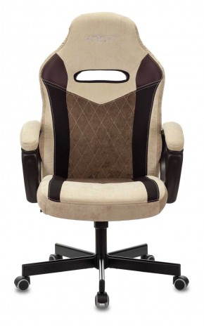 Кресло игровое Бюрократ VIKING 6 KNIGHT BR FABRIC коричневый/бежевый в Лабытнанги - labytnangi.ok-mebel.com | фото 2