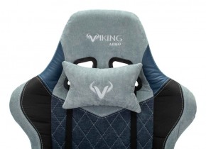 Кресло игровое Бюрократ VIKING 7 KNIGHT BL FABRIC синий в Лабытнанги - labytnangi.ok-mebel.com | фото 7