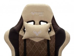 Кресло игровое Бюрократ VIKING 7 KNIGHT BR FABRIC коричневый/бежевый в Лабытнанги - labytnangi.ok-mebel.com | фото 6