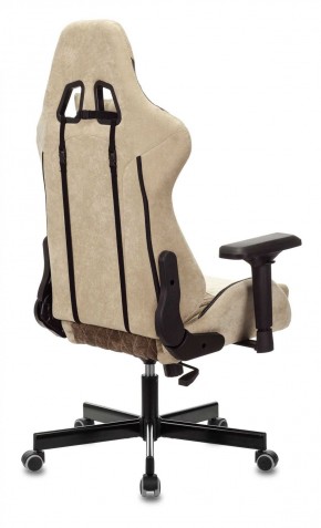 Кресло игровое Бюрократ VIKING 7 KNIGHT BR FABRIC коричневый/бежевый в Лабытнанги - labytnangi.ok-mebel.com | фото 8