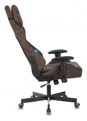Кресло игровое Бюрократ VIKING KNIGHT LT10 FABRIC коричневый в Лабытнанги - labytnangi.ok-mebel.com | фото 2