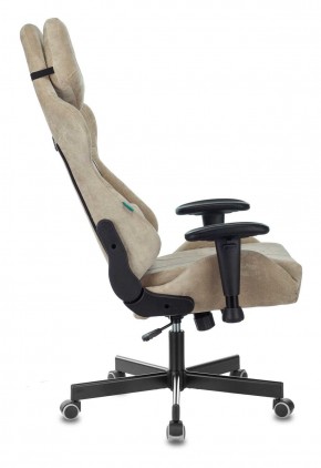 Кресло игровое Бюрократ VIKING KNIGHT LT21 FABRIC песочный в Лабытнанги - labytnangi.ok-mebel.com | фото 2