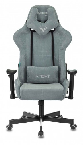 Кресло игровое Бюрократ VIKING KNIGHT LT28 FABRIC серо-голубой в Лабытнанги - labytnangi.ok-mebel.com | фото 3