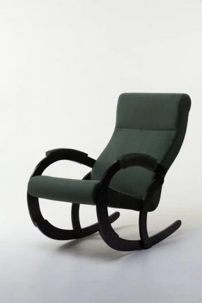 Кресло-качалка КОРСИКА 34-Т-AG (зеленый) в Лабытнанги - labytnangi.ok-mebel.com | фото 1