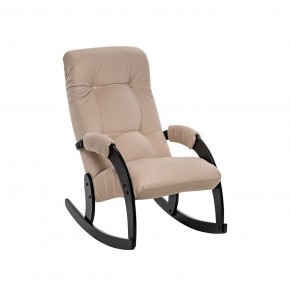 Кресло-качалка Модель 67 Венге, ткань V 18 в Лабытнанги - labytnangi.ok-mebel.com | фото 2