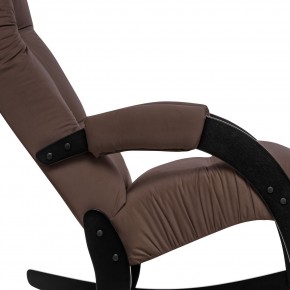 Кресло-качалка Модель 67 Венге, ткань V 23 в Лабытнанги - labytnangi.ok-mebel.com | фото 5