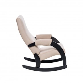 Кресло-качалка Модель 67М Венге, ткань V 18 в Лабытнанги - labytnangi.ok-mebel.com | фото 3