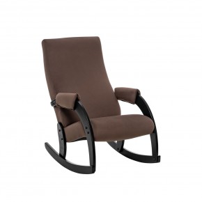 Кресло-качалка Модель 67М Венге, ткань V 23 в Лабытнанги - labytnangi.ok-mebel.com | фото 2