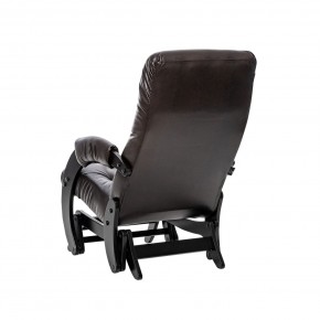 Кресло-качалка Модель 68 (Leset Футура) Венге, к/з Vegas Lite Amber в Лабытнанги - labytnangi.ok-mebel.com | фото 4