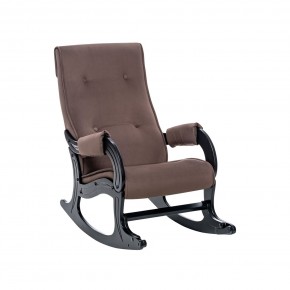 Кресло-качалка Модель 707 Венге, ткань V 23 в Лабытнанги - labytnangi.ok-mebel.com | фото 4
