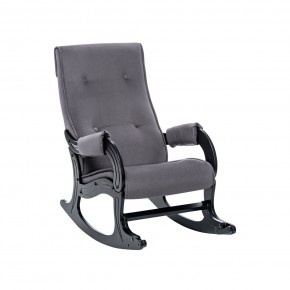 Кресло-качалка Модель 707 Венге, ткань V 32 в Лабытнанги - labytnangi.ok-mebel.com | фото 3