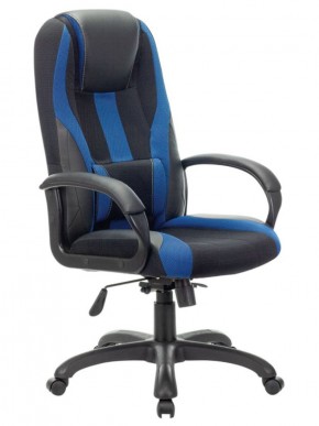 Кресло компьютерное BRABIX PREMIUM "Rapid GM-102" (экокожа/ткань, черное/синее) 532106 в Лабытнанги - labytnangi.ok-mebel.com | фото