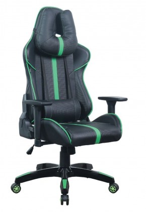 Кресло компьютерное BRABIX "GT Carbon GM-120" (черное/зеленое) 531929 в Лабытнанги - labytnangi.ok-mebel.com | фото
