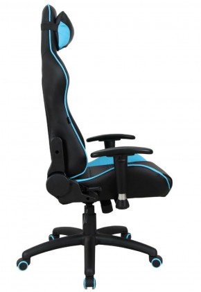 Кресло компьютерное BRABIX "GT Master GM-110" (черное/голубое) 531928 в Лабытнанги - labytnangi.ok-mebel.com | фото 3