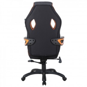 Кресло компьютерное BRABIX Techno Pro GM-003 (ткань черное/серое, вставки оранжевые) 531813 в Лабытнанги - labytnangi.ok-mebel.com | фото 5