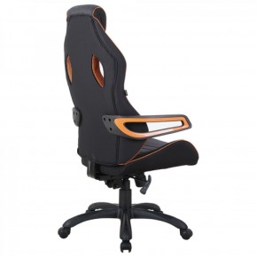 Кресло компьютерное BRABIX Techno Pro GM-003 (ткань черное/серое, вставки оранжевые) 531813 в Лабытнанги - labytnangi.ok-mebel.com | фото 6