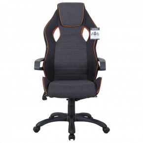 Кресло компьютерное BRABIX Techno Pro GM-003 (ткань черное/серое, вставки оранжевые) 531813 в Лабытнанги - labytnangi.ok-mebel.com | фото 7