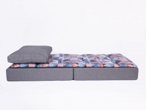 Кресло-кровать бескаркасное Харви (коричневый-геометрия браун) в Лабытнанги - labytnangi.ok-mebel.com | фото 3