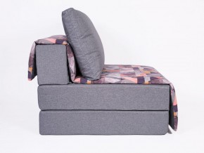 Кресло-кровать бескаркасное Харви (серый-сноу манго) в Лабытнанги - labytnangi.ok-mebel.com | фото 3