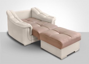 Кресло-кровать + Пуф Кристалл (ткань до 300) НПБ в Лабытнанги - labytnangi.ok-mebel.com | фото 3