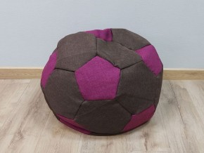 Кресло-мешок Мяч S (Savana Chocolate-Savana Berry) в Лабытнанги - labytnangi.ok-mebel.com | фото 1