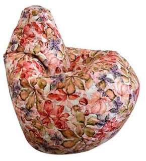 Кресло-мешок Цветы L в Лабытнанги - labytnangi.ok-mebel.com | фото