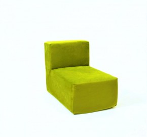 Кресло-модуль бескаркасное Тетрис 30 (Зеленый) в Лабытнанги - labytnangi.ok-mebel.com | фото