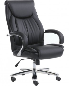 Кресло офисное BRABIX PREMIUM "Advance EX-575" (хром, экокожа, черное) 531825 в Лабытнанги - labytnangi.ok-mebel.com | фото 1