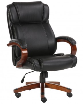 Кресло офисное BRABIX PREMIUM "Magnum EX-701" (дерево, рециклированная кожа, черное) 531827 в Лабытнанги - labytnangi.ok-mebel.com | фото
