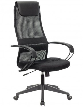 Кресло офисное BRABIX PREMIUM "Stalker EX-608 PL" (ткань-сетка/кожзам, черное) 532090 в Лабытнанги - labytnangi.ok-mebel.com | фото