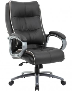 Кресло офисное BRABIX PREMIUM "Strong HD-009" (экокожа черная, ткань серая) 531945 в Лабытнанги - labytnangi.ok-mebel.com | фото 1