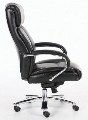 Кресло офисное BRABIX "Direct EX-580" (хром/рециклированная кожа/черное) 531824 в Лабытнанги - labytnangi.ok-mebel.com | фото 3