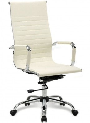 Кресло офисное BRABIX "Energy EX-509" (экокожа, хром, бежевое) 531166 в Лабытнанги - labytnangi.ok-mebel.com | фото