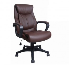 Кресло офисное BRABIX "Enter EX-511" (экокожа/коричневая) 531163 в Лабытнанги - labytnangi.ok-mebel.com | фото 1