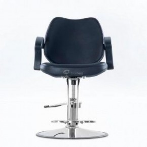 Кресло парикмахера Barneo 6219D черное в Лабытнанги - labytnangi.ok-mebel.com | фото 2