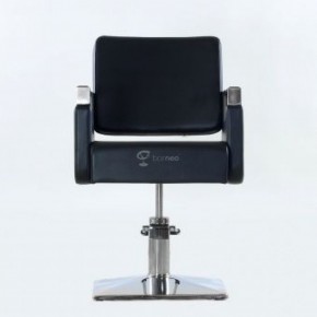 Кресло парикмахерское Barneo 6300V5 черное в Лабытнанги - labytnangi.ok-mebel.com | фото 2