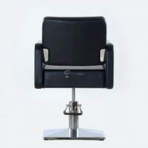 Кресло парикмахерское Barneo 6300V5 черное в Лабытнанги - labytnangi.ok-mebel.com | фото 3