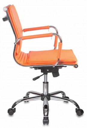 Кресло руководителя Бюрократ CH-993-LOW/ORANGE оранжевый в Лабытнанги - labytnangi.ok-mebel.com | фото 2