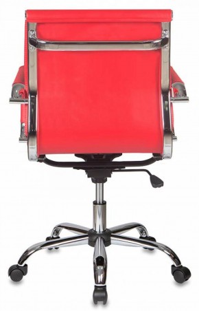 Кресло руководителя Бюрократ CH-993-LOW/RED красный в Лабытнанги - labytnangi.ok-mebel.com | фото 4