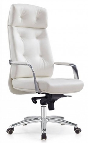 Кресло руководителя Бюрократ _DAO/WHITE белый в Лабытнанги - labytnangi.ok-mebel.com | фото