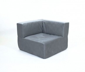 Кресло-угловое-модуль бескаркасное Тетрис 30 (Серый) в Лабытнанги - labytnangi.ok-mebel.com | фото