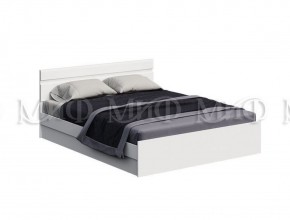 НЭНСИ NEW Кровать 1,4 м (Белый глянец холодный/Белый) в Лабытнанги - labytnangi.ok-mebel.com | фото 1