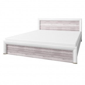 Кровать 160 с подъемником, OLIVIA,цвет вудлайн крем/дуб анкона в Лабытнанги - labytnangi.ok-mebel.com | фото 2