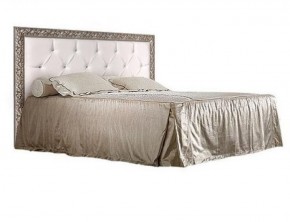 Кровать 2-х спальная (1,4 м) Тиффани штрих-лак/серебро с подъемным механизмом (ТФКР140-1[3]) в Лабытнанги - labytnangi.ok-mebel.com | фото
