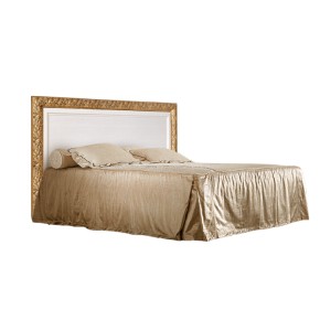 Кровать 2-х спальная (1,4 м)Тиффани штрих-лак/золото с подъемным механизмом (ТФКР140-2[7]) в Лабытнанги - labytnangi.ok-mebel.com | фото