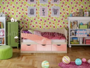 Кровать Бабочки (Розовый металлик) 1600 в Лабытнанги - labytnangi.ok-mebel.com | фото