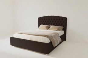 Кровать Берлин без основания 800 (экокожа коричневая) в Лабытнанги - labytnangi.ok-mebel.com | фото